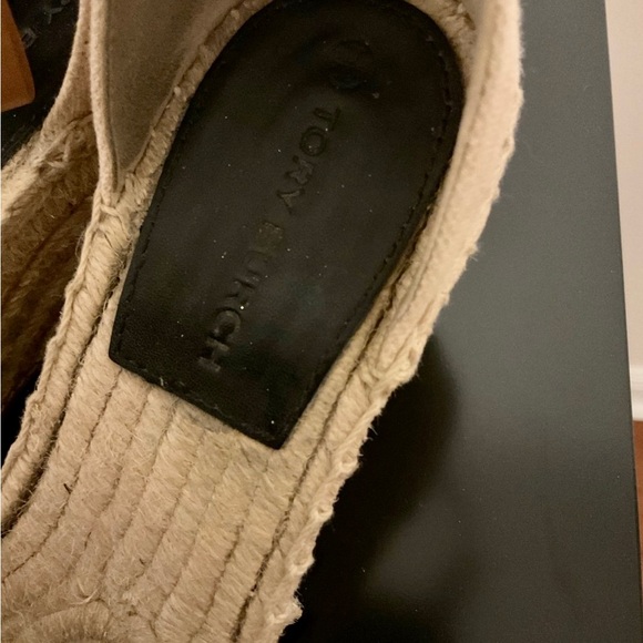 Tory Burch Color Block Wedge Espadrille Sandals - Picture 6 of 12